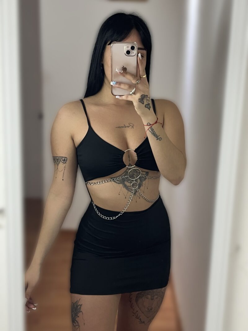 Vestido Chains