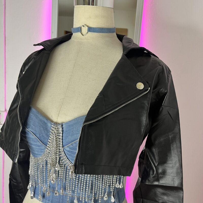 Chaqueta eco cuero