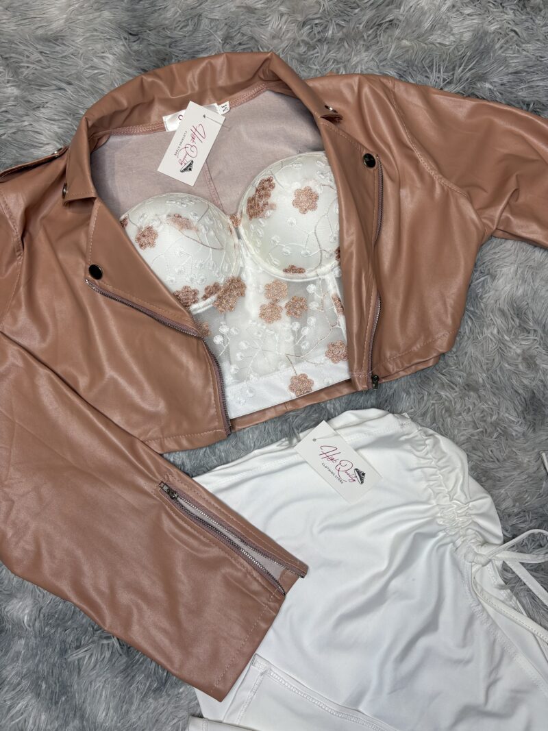 Chaqueta eco cuero - Imagen 3