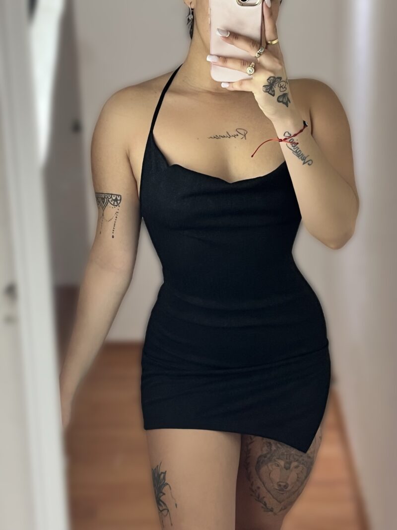Vestido abertura