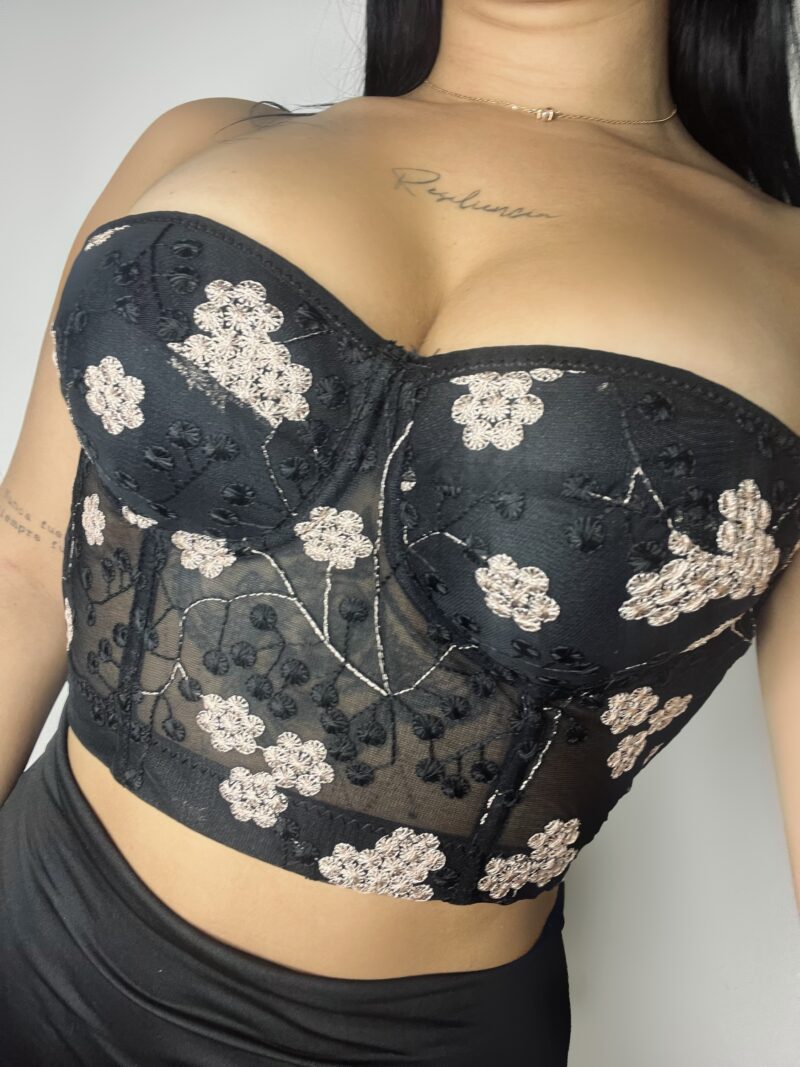 Corset bordado - Imagen 3