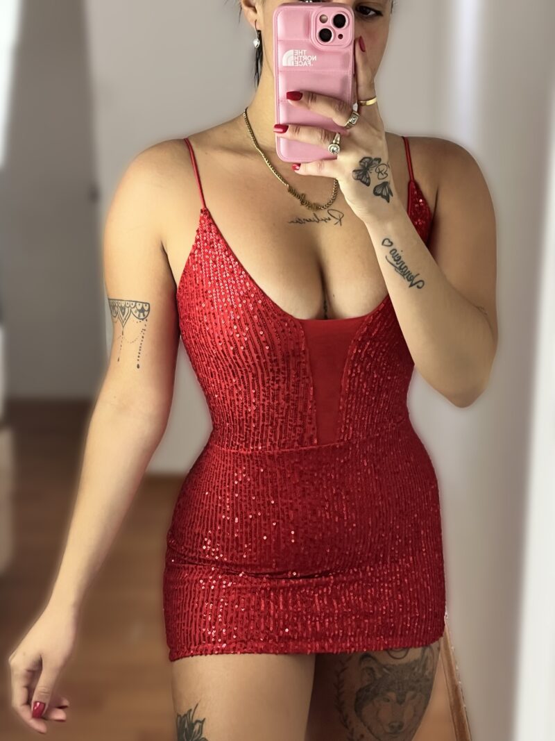 Vestido lentejuelas