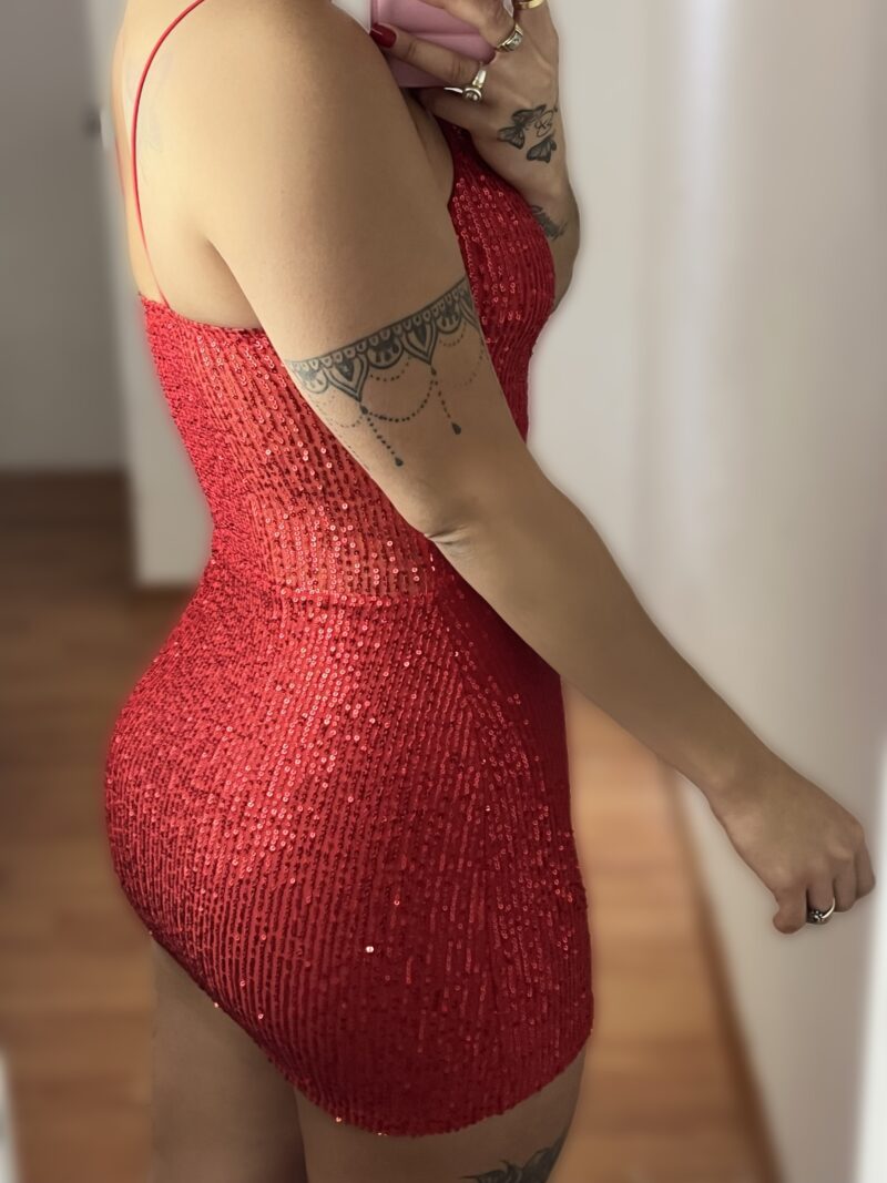 Vestido lentejuelas - Imagen 2