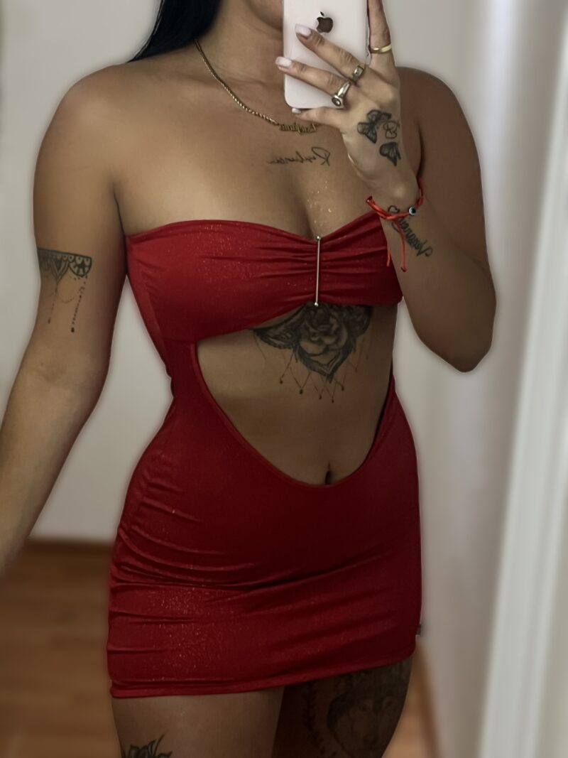 Vestido brillos