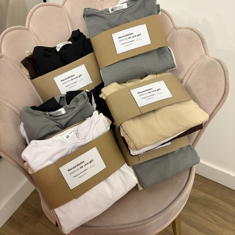 Pack de remeras basicas