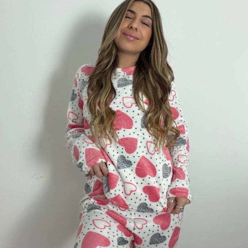 Pijama piel de durazno