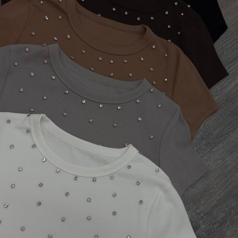 Remera strass